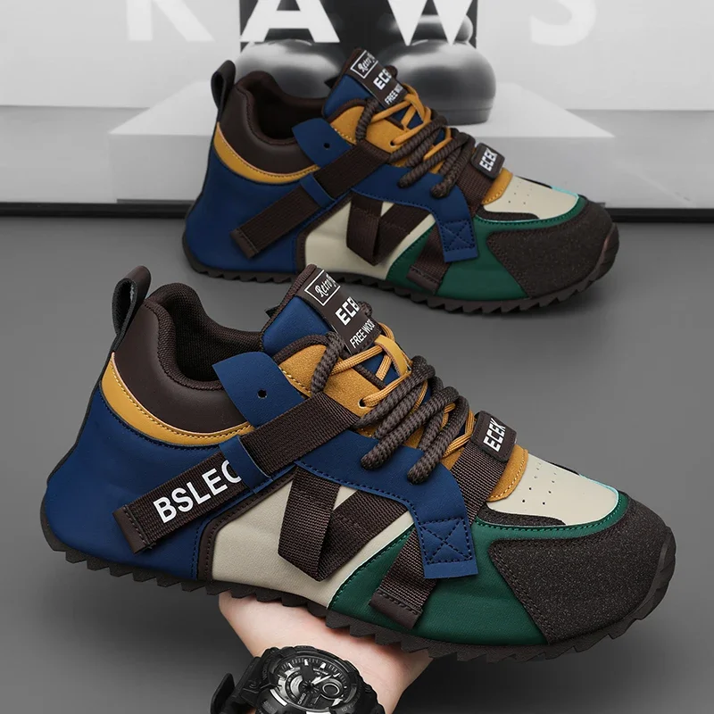 

Мужская модная спортивная повседневная обувь большого размера, универсальная и удобная спортивная повседневная обувь, легкие кроссовки