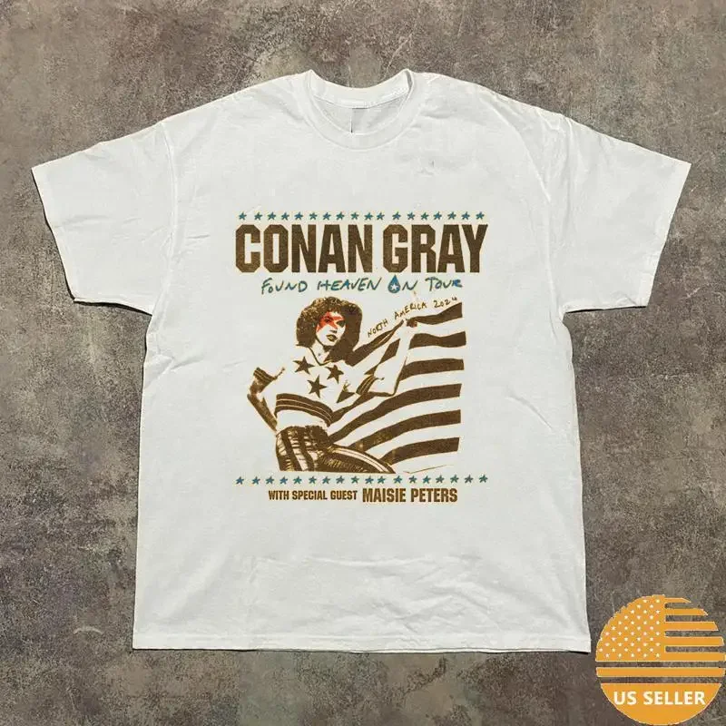 Conan Gray Global Found Heaven On Tour 2024 T shirt Full Size S 5XL