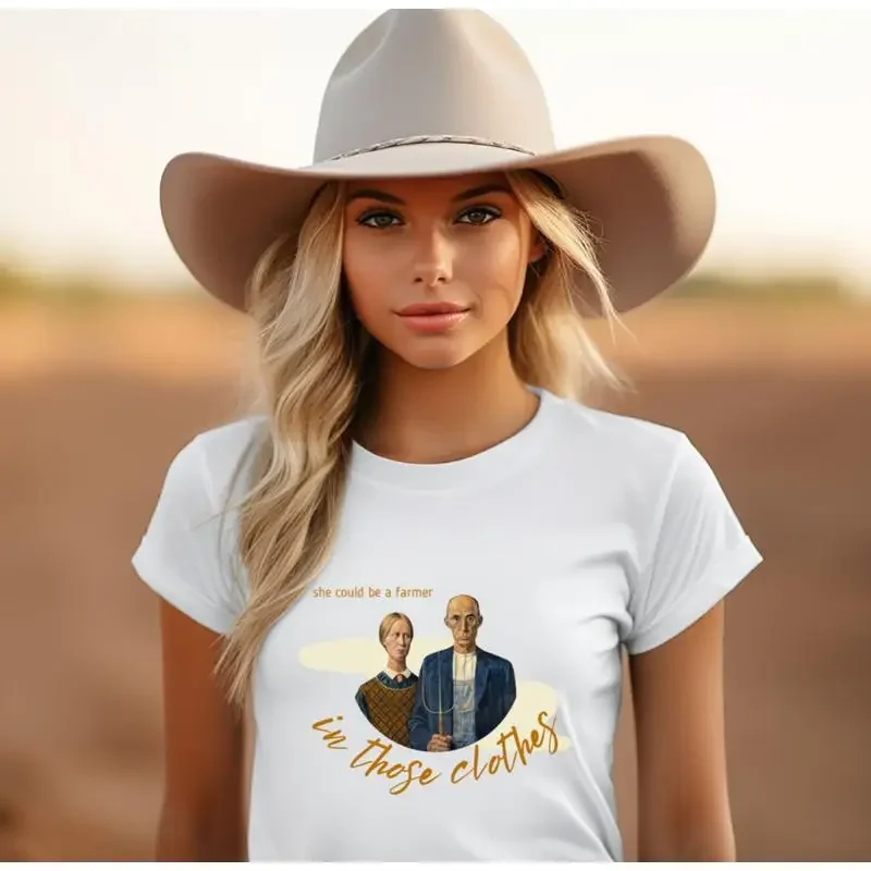 Clueless Movie Farmer in Those Clothes Quote S 3XL  T Shirt
