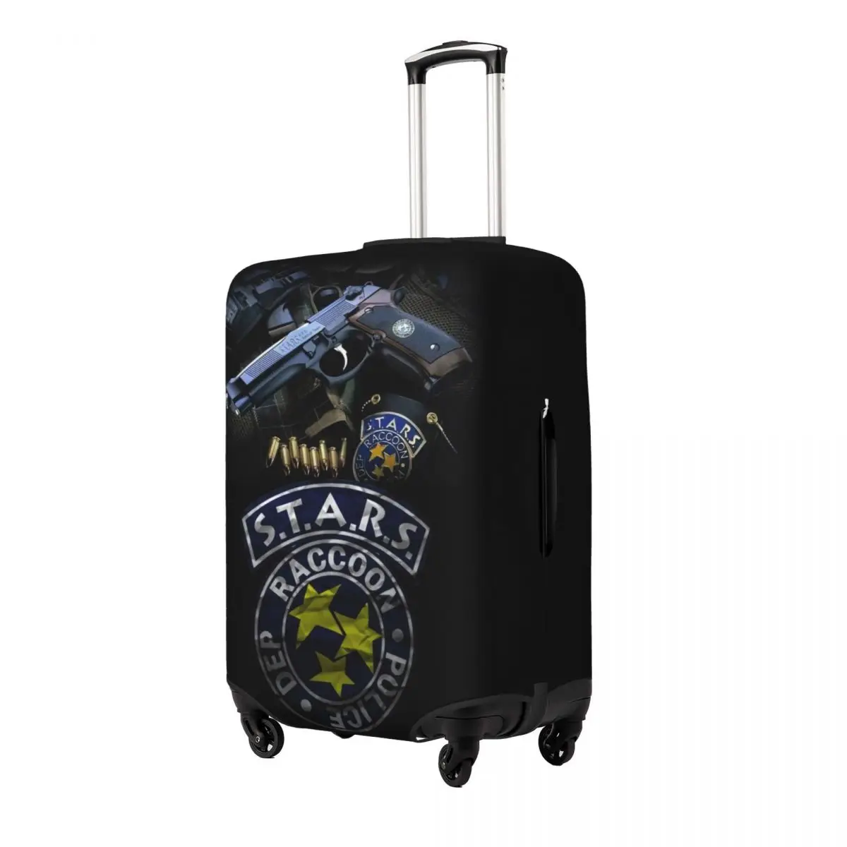 S.T.A.R.S Residents Evils R.P.D Suitcase Cover Business Holiday Elastic Luggage Accesories Protector