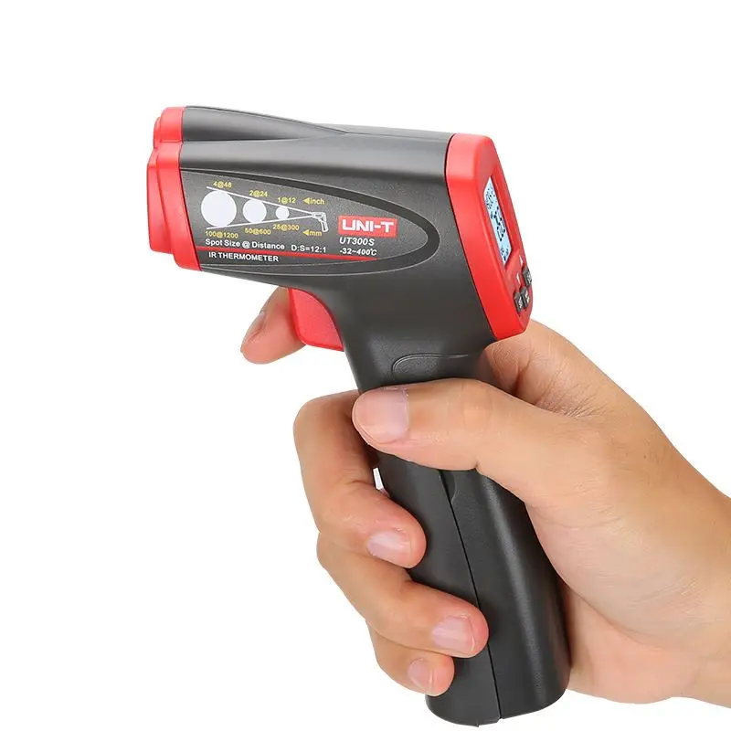 u ni-t UT300S Industrial in frared Thermometer IR Non Contact Digital la ser tem perature gu n -25.6~752°F/-32~400°C