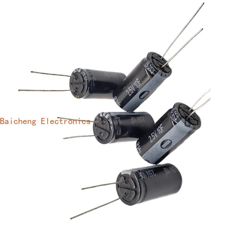 5PCS 2.5V10F large volume 17.8 * 35 energy storage capacitor