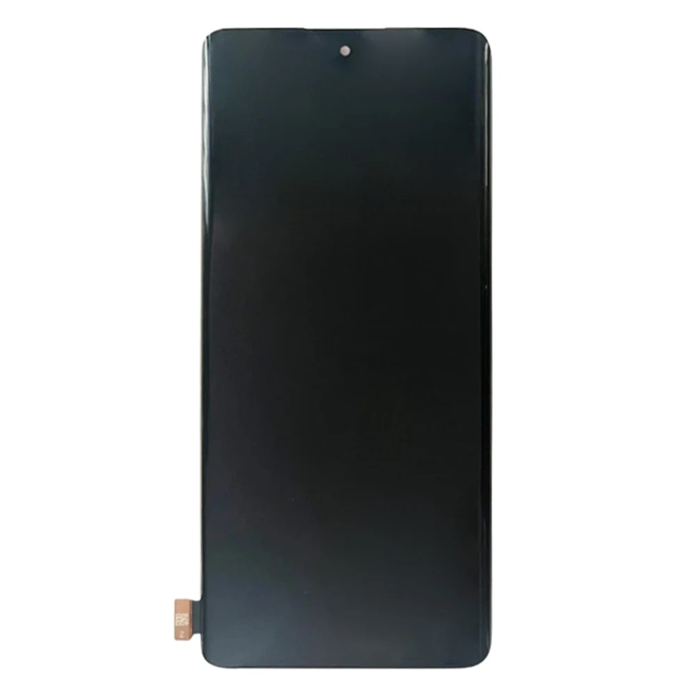 For Realme 12 Pro 5G / 12 Pro+ 5G OEM Grade S AMOLED Screen and Digitizer Assembly + Frame (without Logo) - Gold