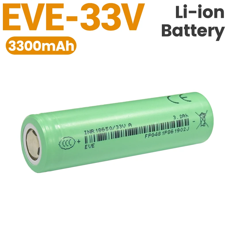 EVE INR18650 3.7V Lithium Battery