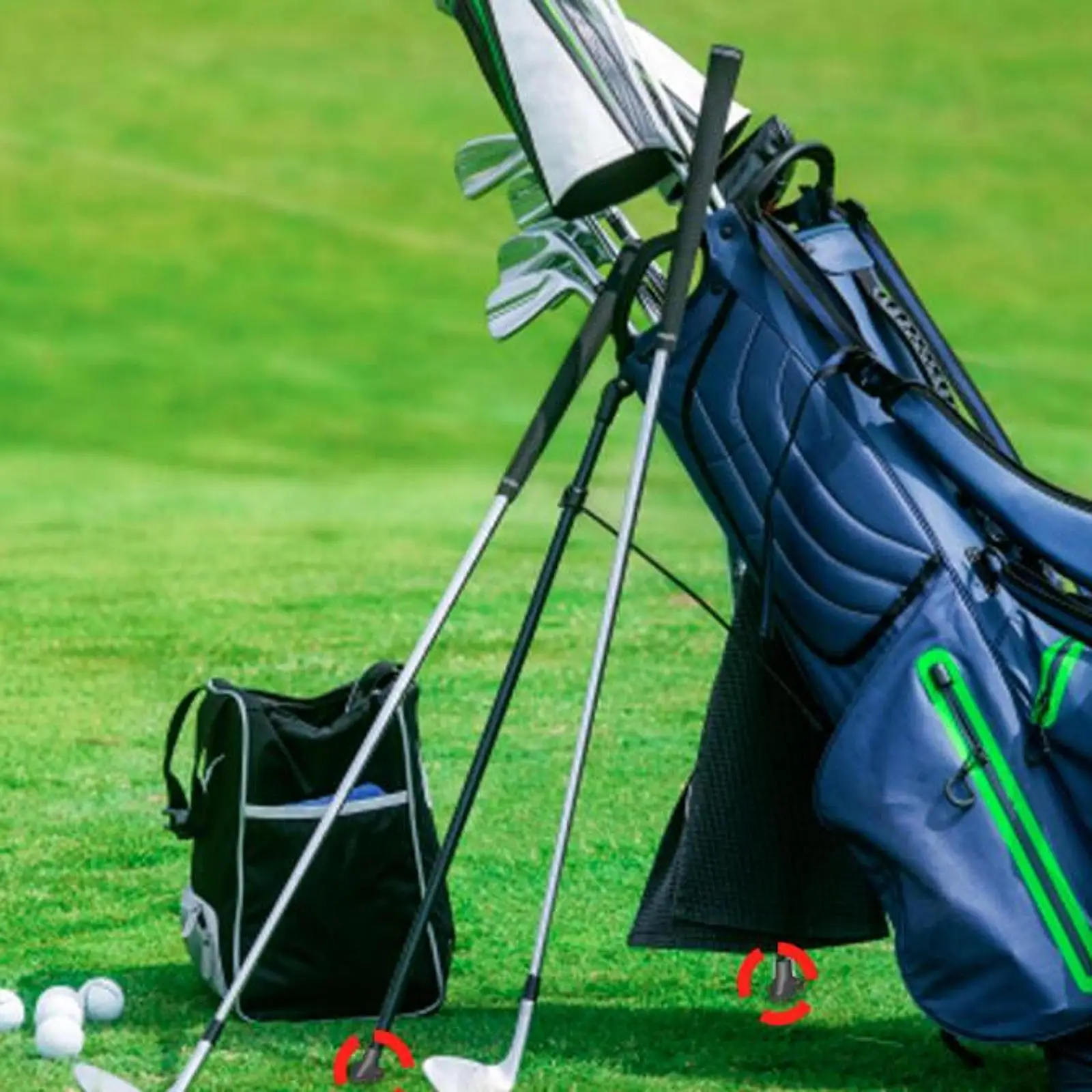 

Легкие силиконовые нескользящие ножки-опоры для гольф-сумок, сменные, устойчивые, для сумок-штативов для гольф-клюшек