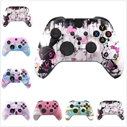 eXtremeRate Soft Touch Grip Front Housing Shell Case for Xbox Series X/S (Xbox Core) Controller - Colorful Vitality Series