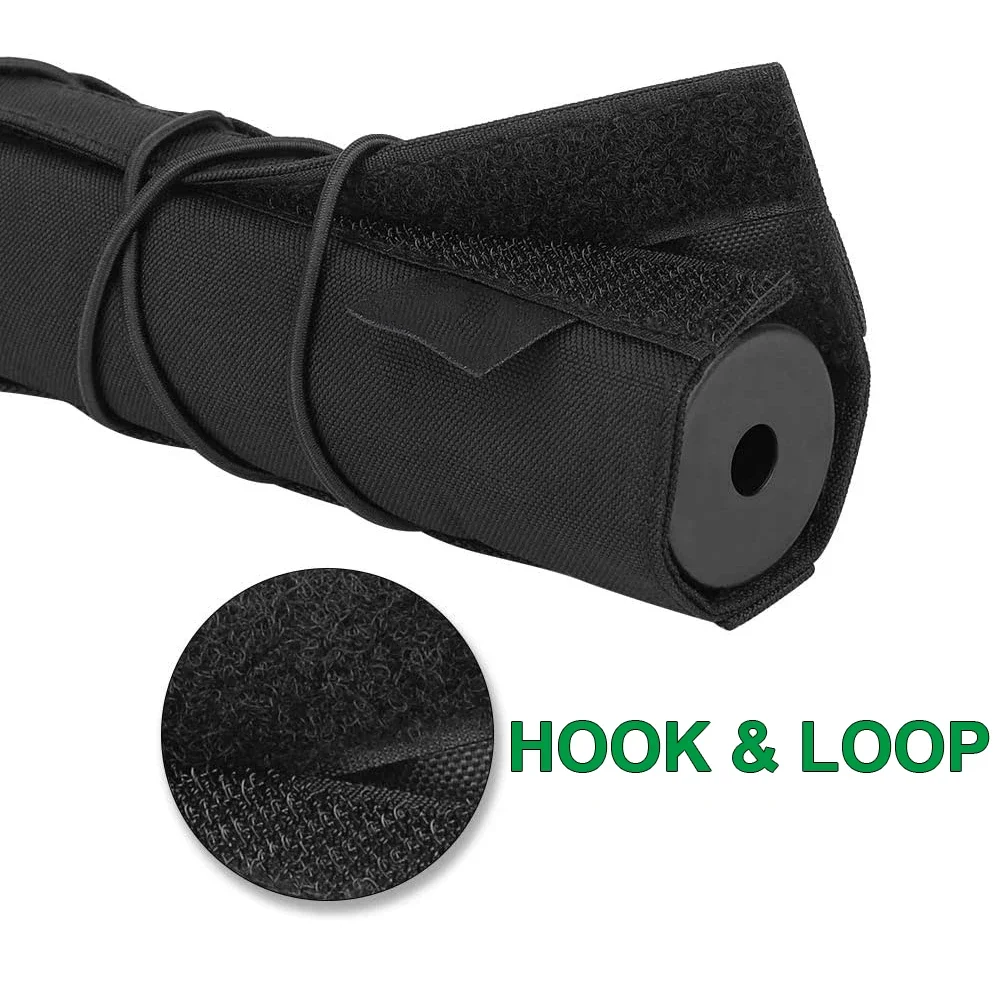 Hunting Airsoft Suppressor Silencer Cover 22cm/18cm/14.5cm Air Gun Shooting Muffler Sleeve Heat Cover Shield Baffler Protector