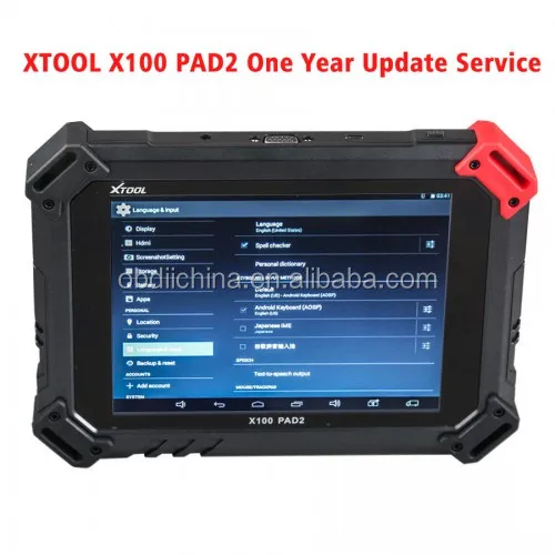 One Year Update Service for XTOOL X100 PAD2/PAD2 Pro