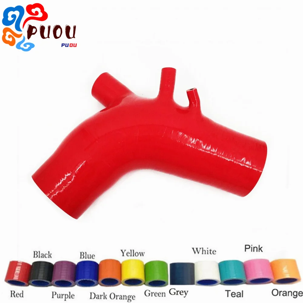 

Подходит для Mitsubishi Lancver EVO X/10 CZ4A 4B11 2008-2015, силиконовый 4-слойный шланг всасывания турбонаддува