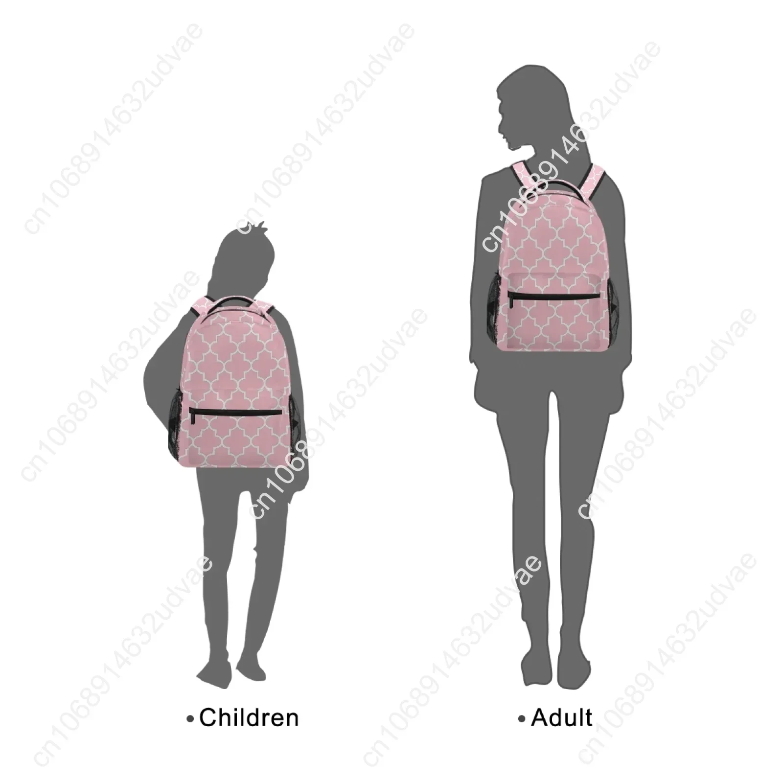 2021New Fashion Backpack Women School Backpacks For Girls Teenagers Grid Pattern Book Bag Students Pink Travel Bag Mochila