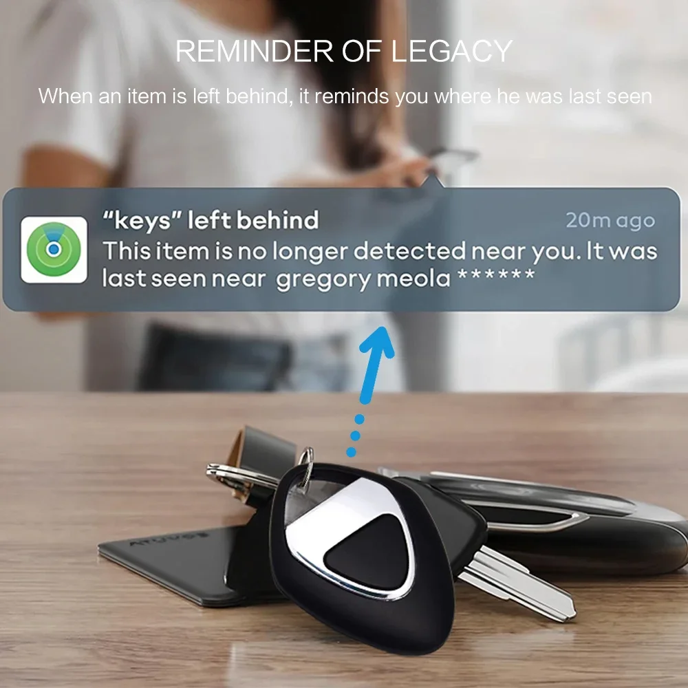 STOENGO Locator Works With Apple Find My App, Tracker And Keys Finder For Lost Keys, Bags, Wallets, Luggage, Only For IOS