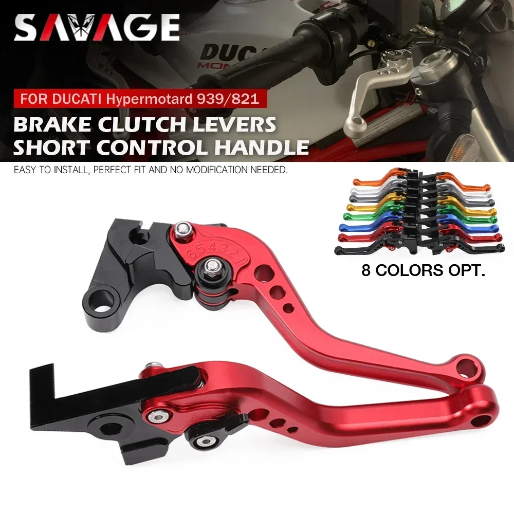 

Короткий рычаг тормозной муфты для DUCATI Hypermotard 821/939/Strada Multistrada 950 Scrambler Monster 821, ручки управления мотоциклом