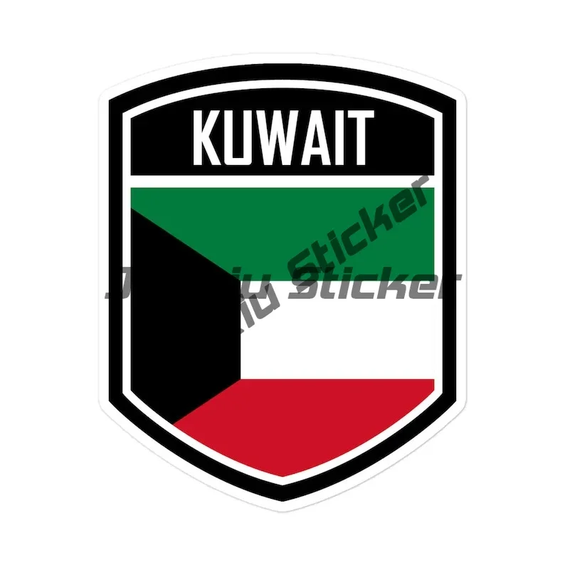 United Arab Emirates Qatar Saudi Arabia Bahrain Kuwait Oman  Saudi Arabia Mecca Seal Sticker Round Flag for Cars Laptop Sticker view 3