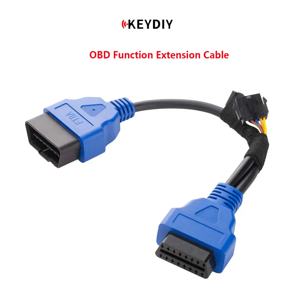 KEYDIY for Ford OBD Function Extension Cable for Ford After 2018 for All Keys Lost/ Alarm Reset/ Override Work with KD X4
