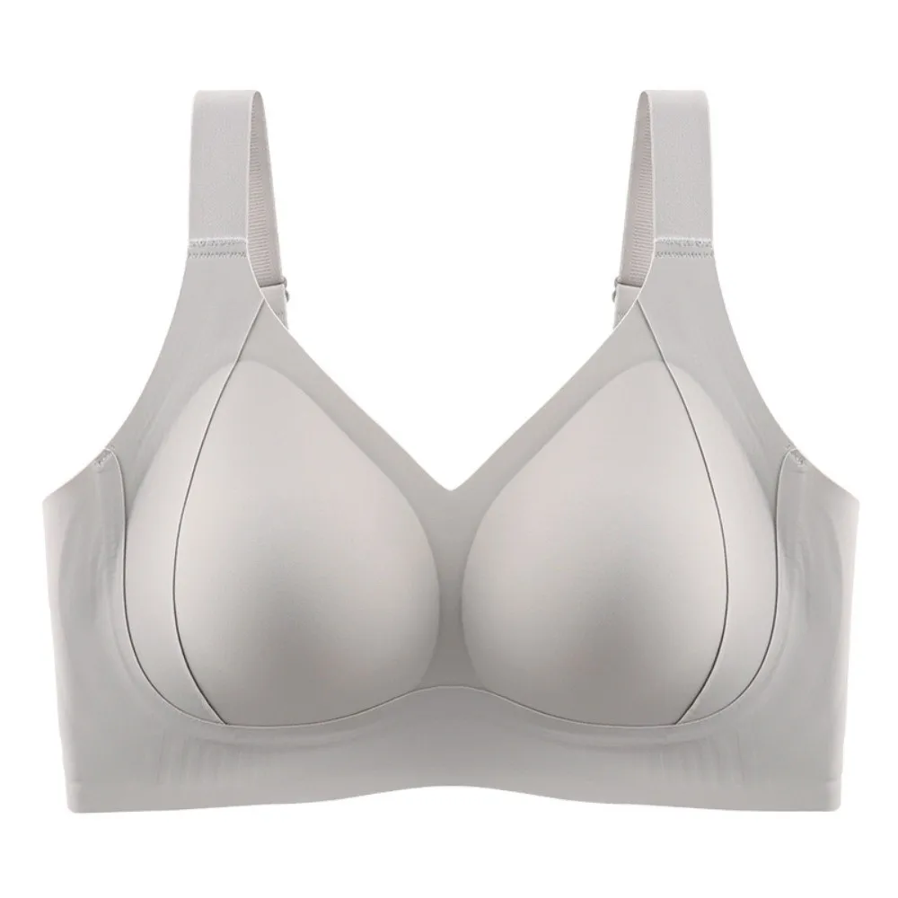 

Fashion Traceless Wireless V Bra Gathered Breasts Shockproof Seamless Bras Lingerie Anti-sagging Push Up Underwear Running