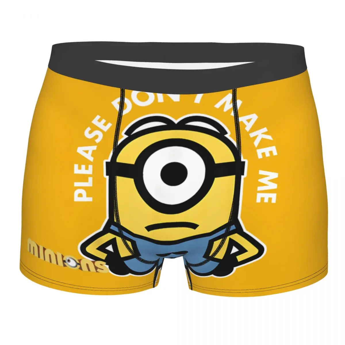 Minions Despicable Me Minions Underpants Cotton Panties Men's Underwear Comfortable Shorts Boxer Briefs