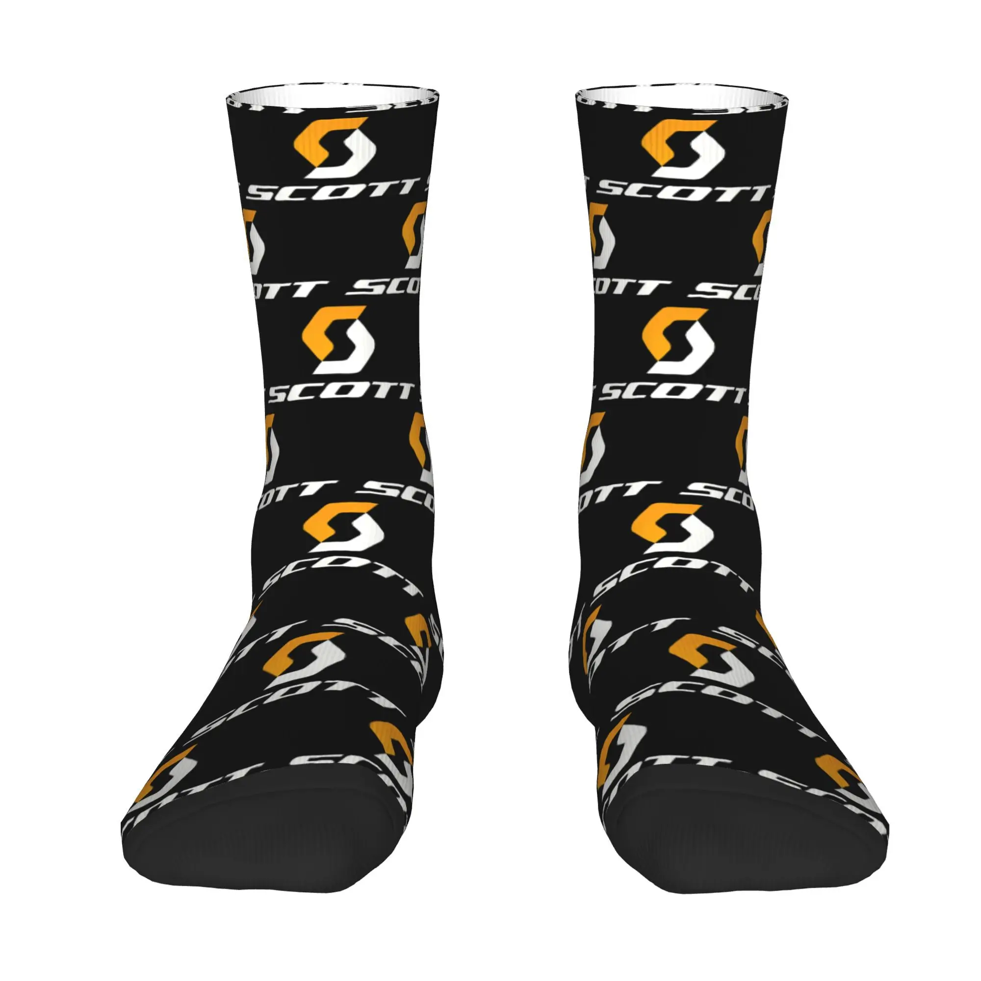 S Scott Sock مطبوعة رجل بوليستر