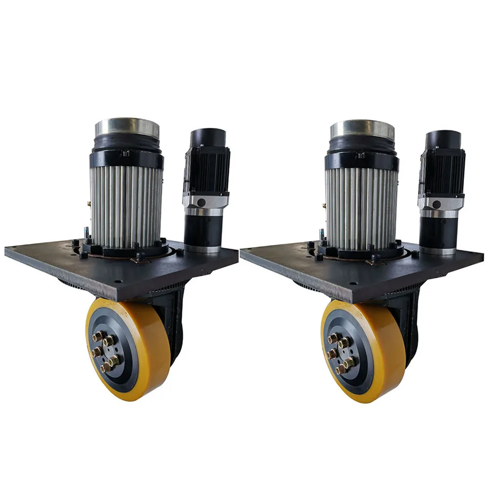 Automated Guided Car 1.5KW Drive Wheel Assembly 24v Ac Electric Truck Drive Wheel Motorized Agv Wheels