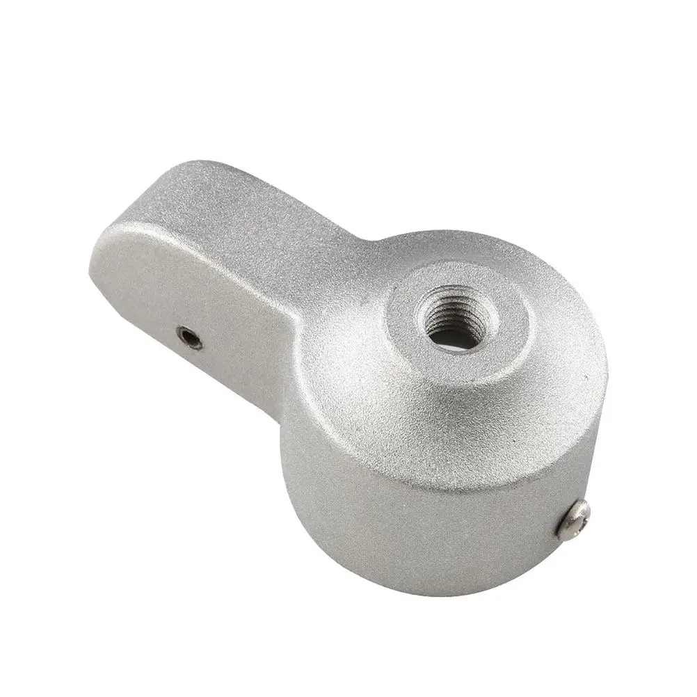 2 Inch Cast Aluminum Flag Pole Accessories with Single Nylon Pulley – Easy Install for 2