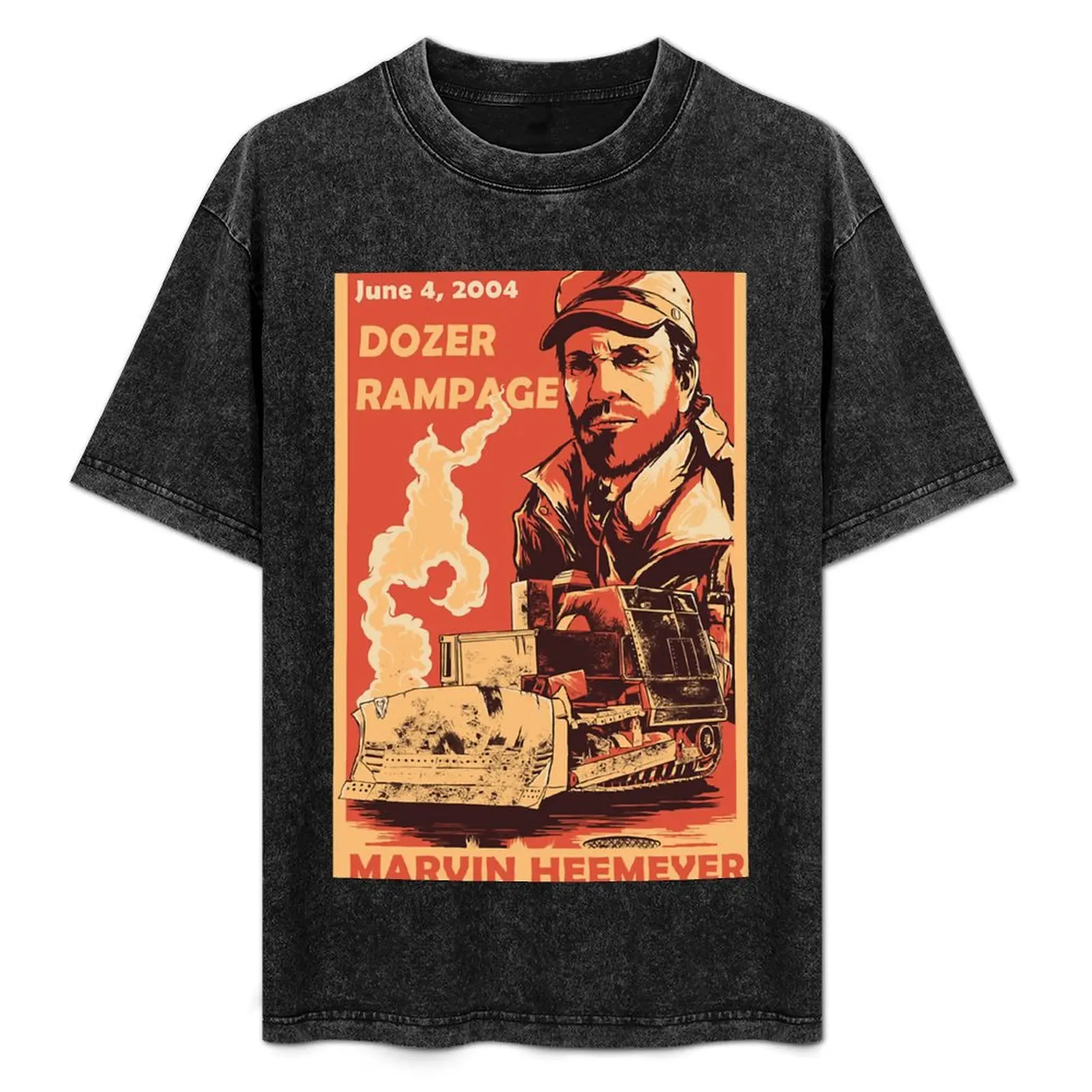 

Marvin Heemeyer T-Shirt blue archive for a boy new edition fruit of the loom mens t shirts
