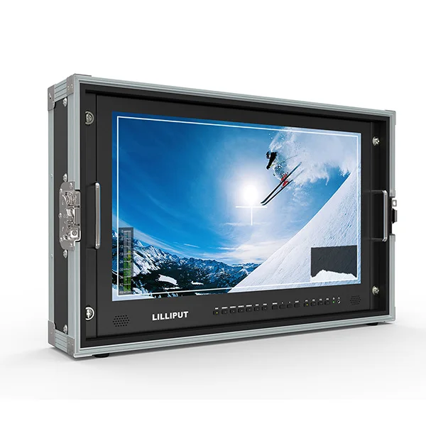 Lilliput BM230-4KS 23.8 inch Carry on 4K Broadcast Director Monitor 3840*2160 330nits 3G SDI Director Monitor with Carrying Case