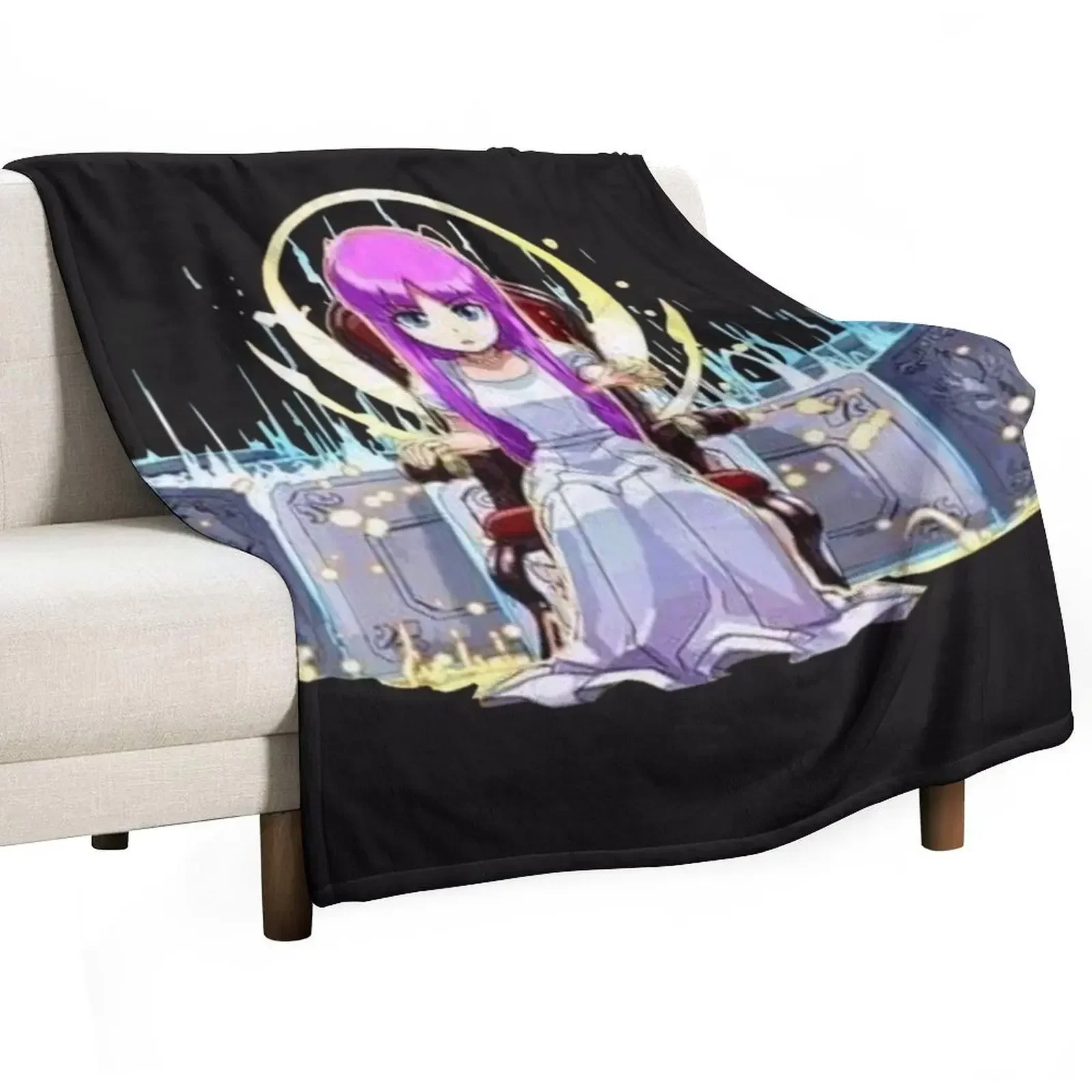 

SAORI ATHENA 1 CHIBI Throw Blanket Luxury St Polar Blankets