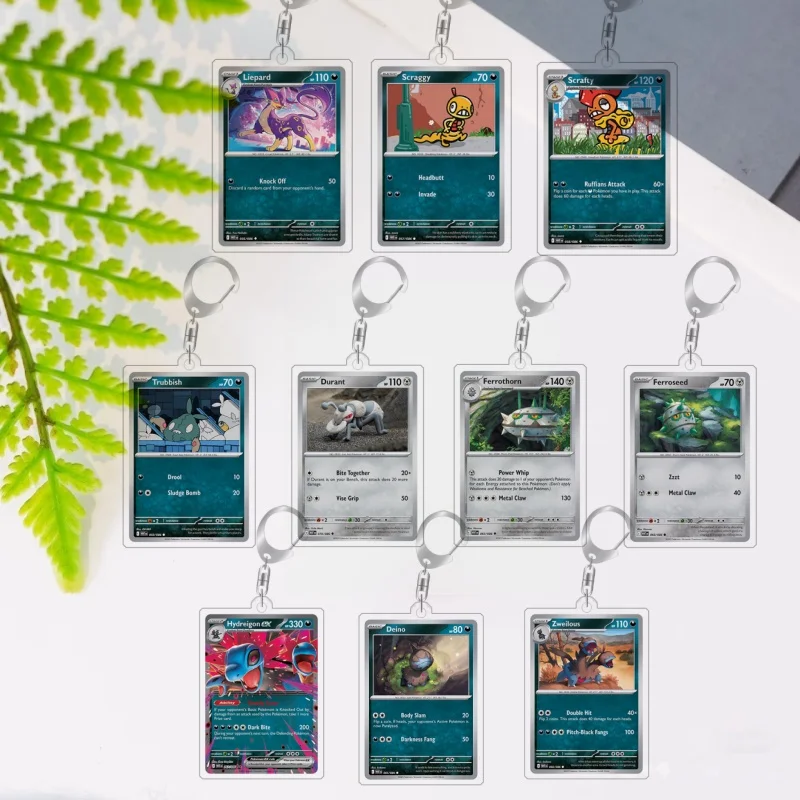 

Для Pokemon Hydreigon разум Frrothorn милый акриловый домашний брелок с мультяшным рюкзаком, подвеска, украшение для рабочего стола, игрушка в подарок