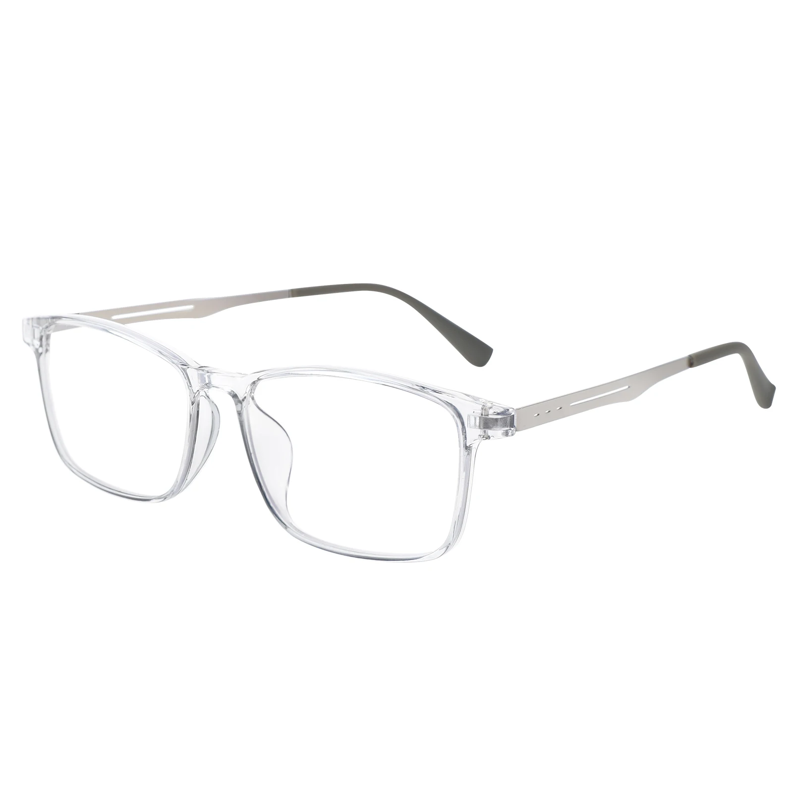 Titanium Alloy Reading Glasses Men Women Ultra Light Thin Anti Blue Light Blocking Presbyopic Eyeglasses Flexible Square Eyewear