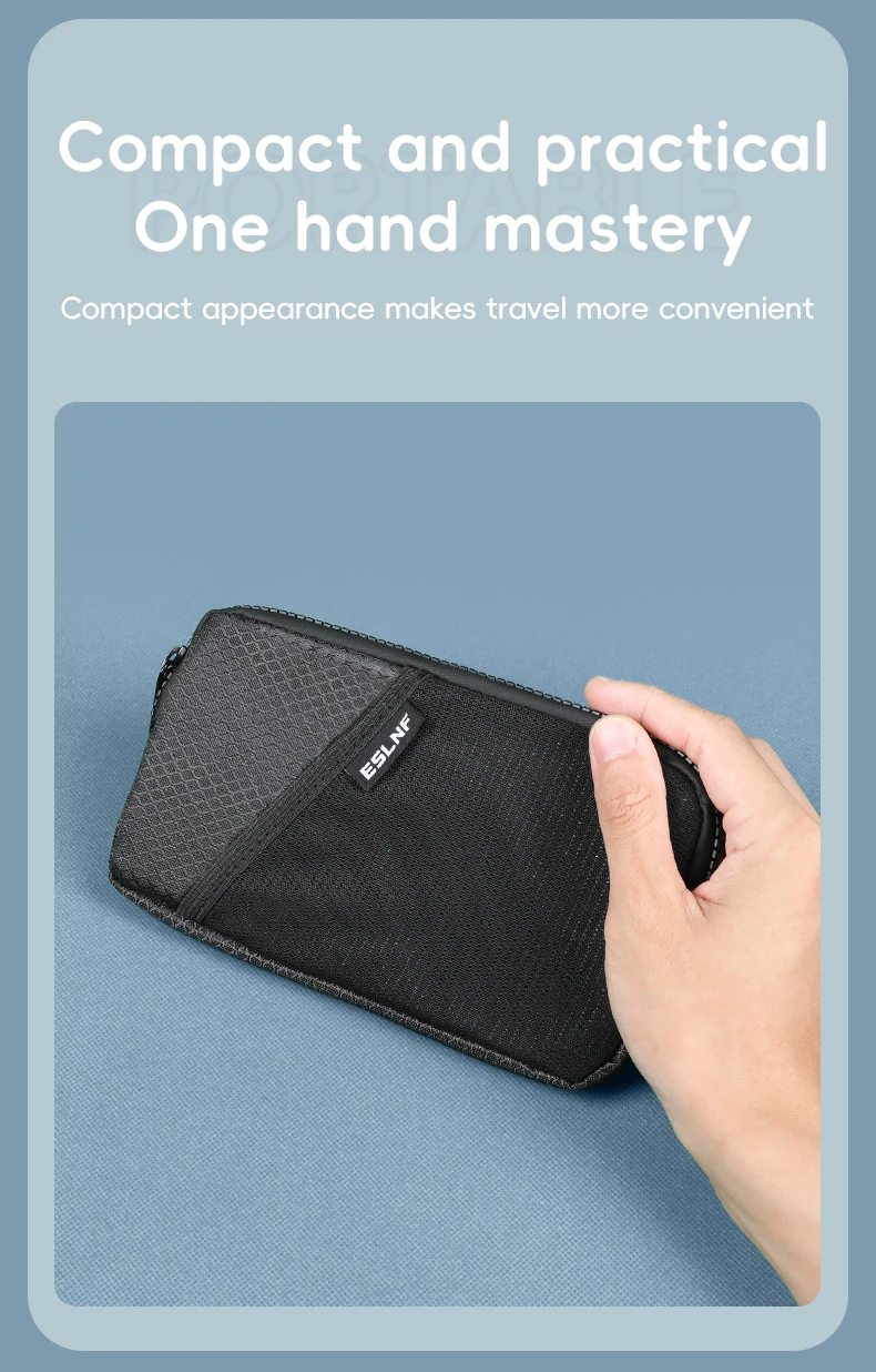 Leichte tragbare Fahrradmünzen-Geldbörse, Dokumenten-Organizer, Fahrrad-Geldbörse, Handytasche für Radtrikot, hintere Tasche – Detail 4