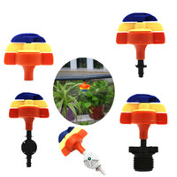 10PCS 360Degree Rotary Sprinkler Spray Nozzle Inner 6mm Water Spray Garden Watering Nozzle Accessories Micro Irrigation