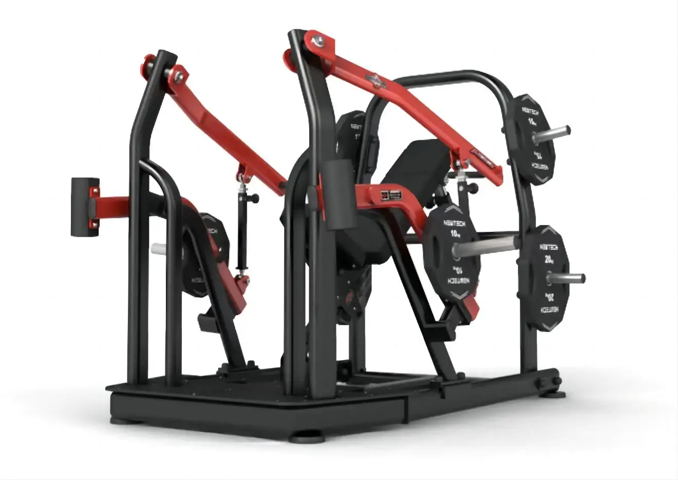 Commercial Fitness Equipment Plate Loaded Seated Incline Chest Press Machine