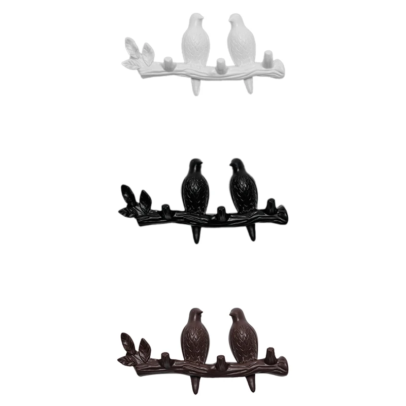 ABWR-壁の装飾用の鳥のハンガー,キーハンガー,キッチンコート,衣類,タオルフック,帽子,ハンドバッグホルダー,家庭用