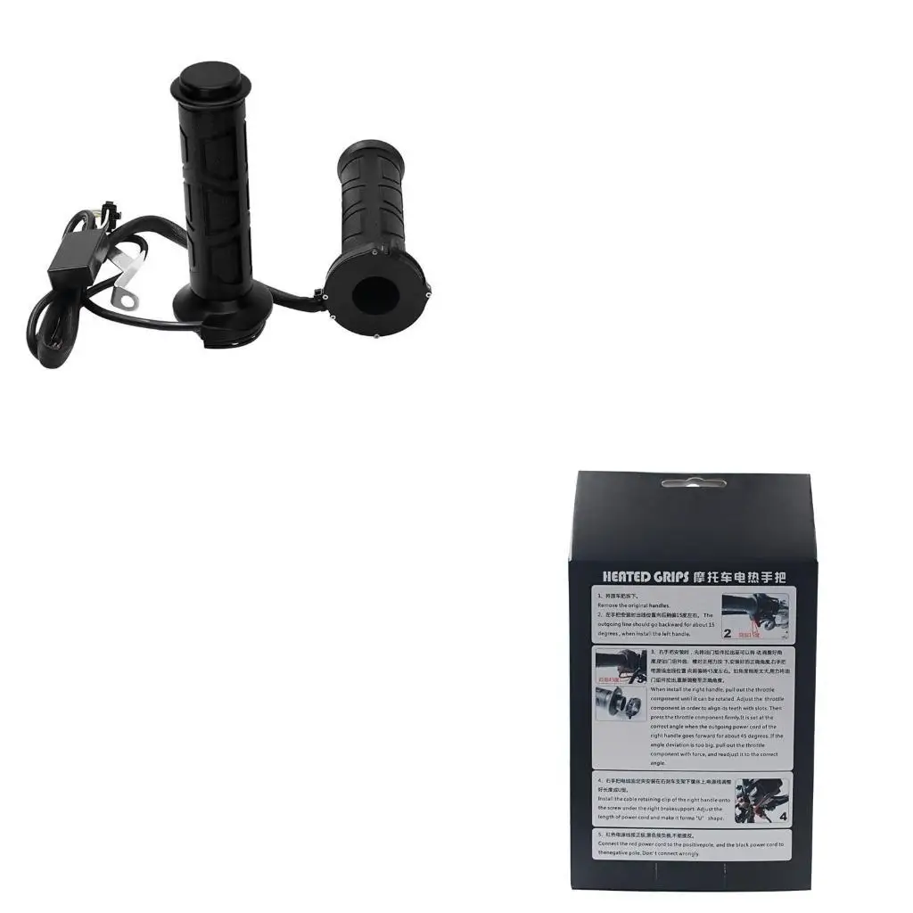 31BC Easy Installation Electric Heated Pad for 22mm Motorbike Handlebar Warmer Pads Motorcycle Modification Tool