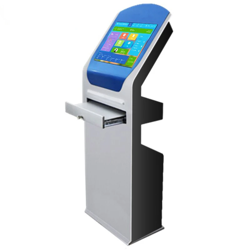 Vertical Keyboard Touch Screen Query All-in-One Machine