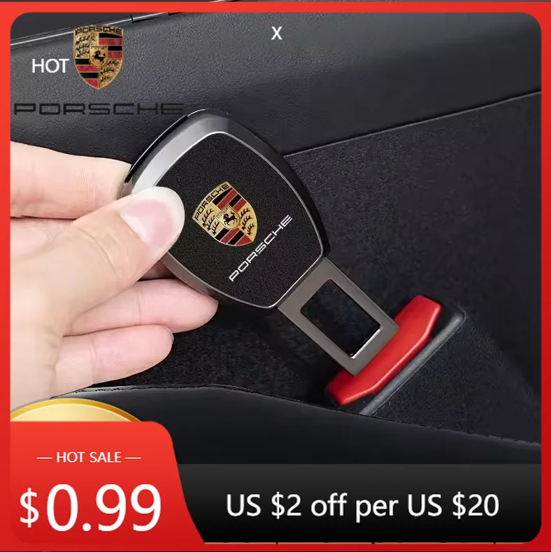 

Наклейка на автомобиль для Porsche Boxster Cayman Cayenne 911 Macan Panamera, наклейка на светильник освещения салона 997, клипса-фиксатор ремня безопасности для автомобиля