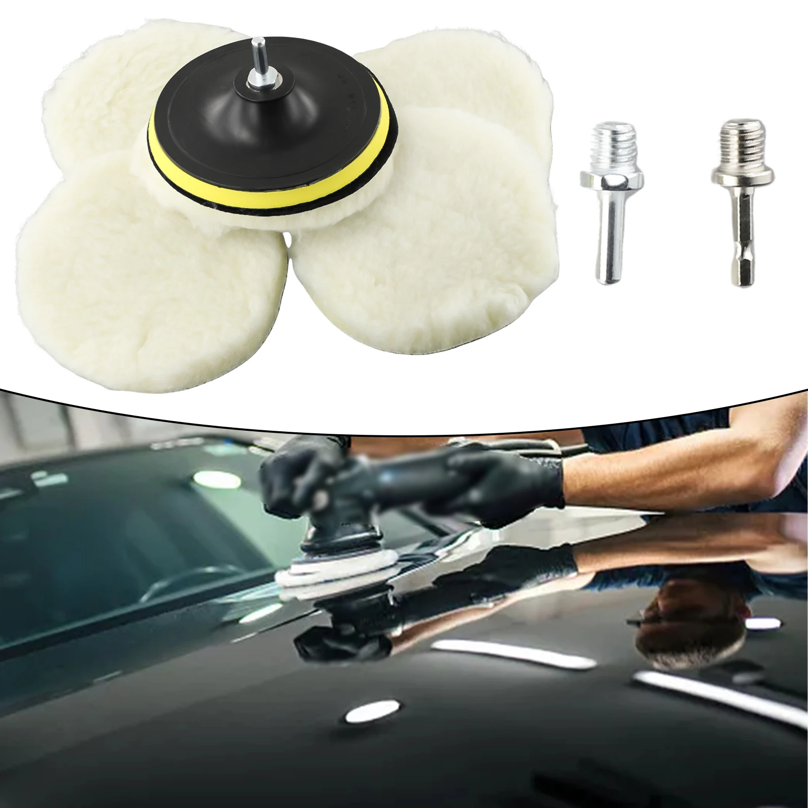 この8枚セットのバフ研磨パッドで、カーケアのルーチンをアップグレード。高品質ウールパッドなども含まれています。