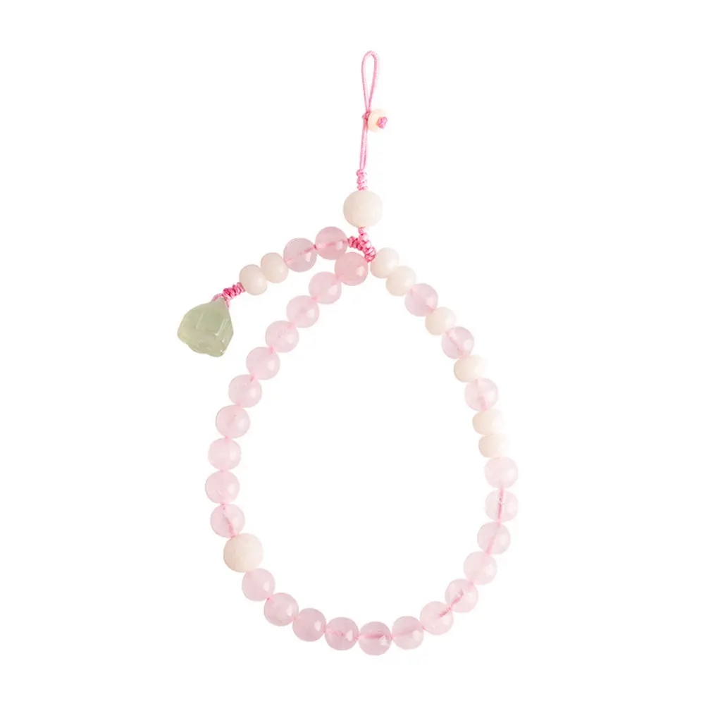 Lightweight Beaded Wrist Phone Strap – Chic Decorative Hanging Rope for Smartphones