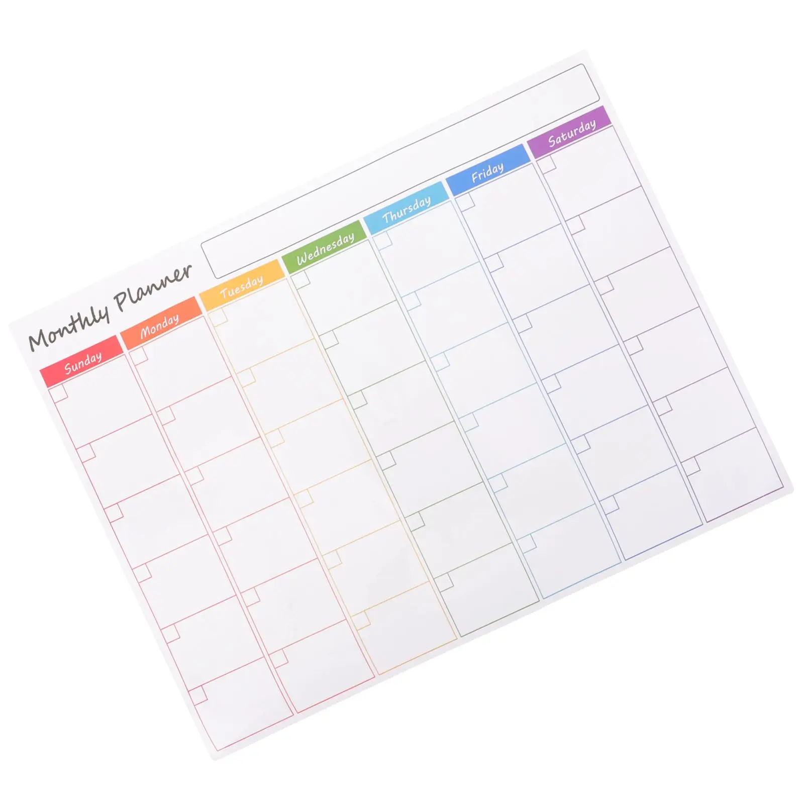 Magnetic Blackboard Stickers Dry Erase Fridge Calendar Monthly Shopping Schedule Board Family Refrigerator Planner Note Space