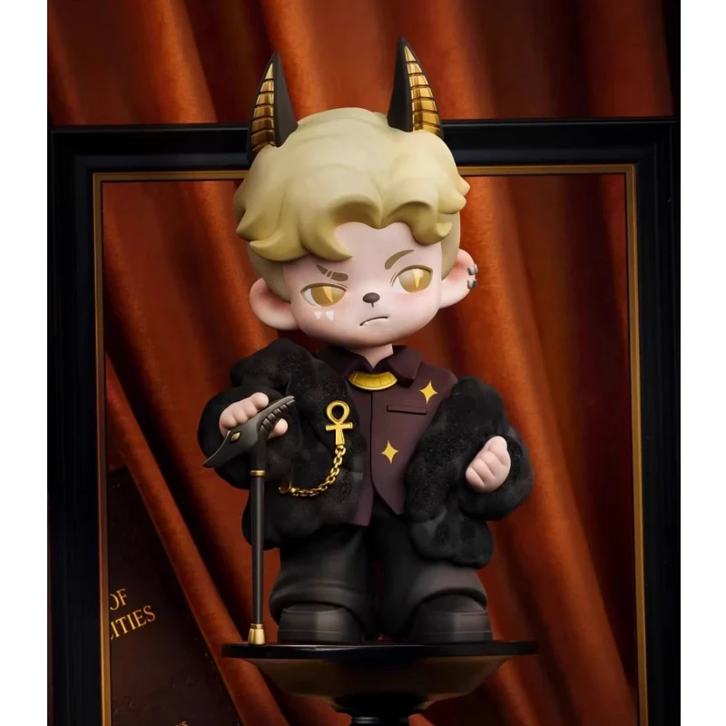 

Rayan Collectible Figurine Anubis Style Cartoon Character Vinyl Art Toy With Stand Desktop Decoration Gift For Anime Collectors