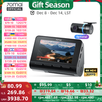 70mai 4K Dash Cam A800SE Upgraded Version of 70mai A800S Voice Control Supercapatior GPS ADAS Car DVR 70mai A800SE UHD Wifi 6