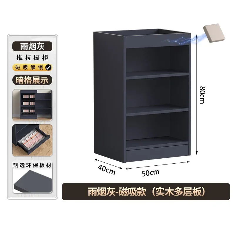 Hidden compartment storage cabinet, bookshelf 2026 new storage rack, hidden cabinet, sideboard, mezzanine wall-mounted furniture