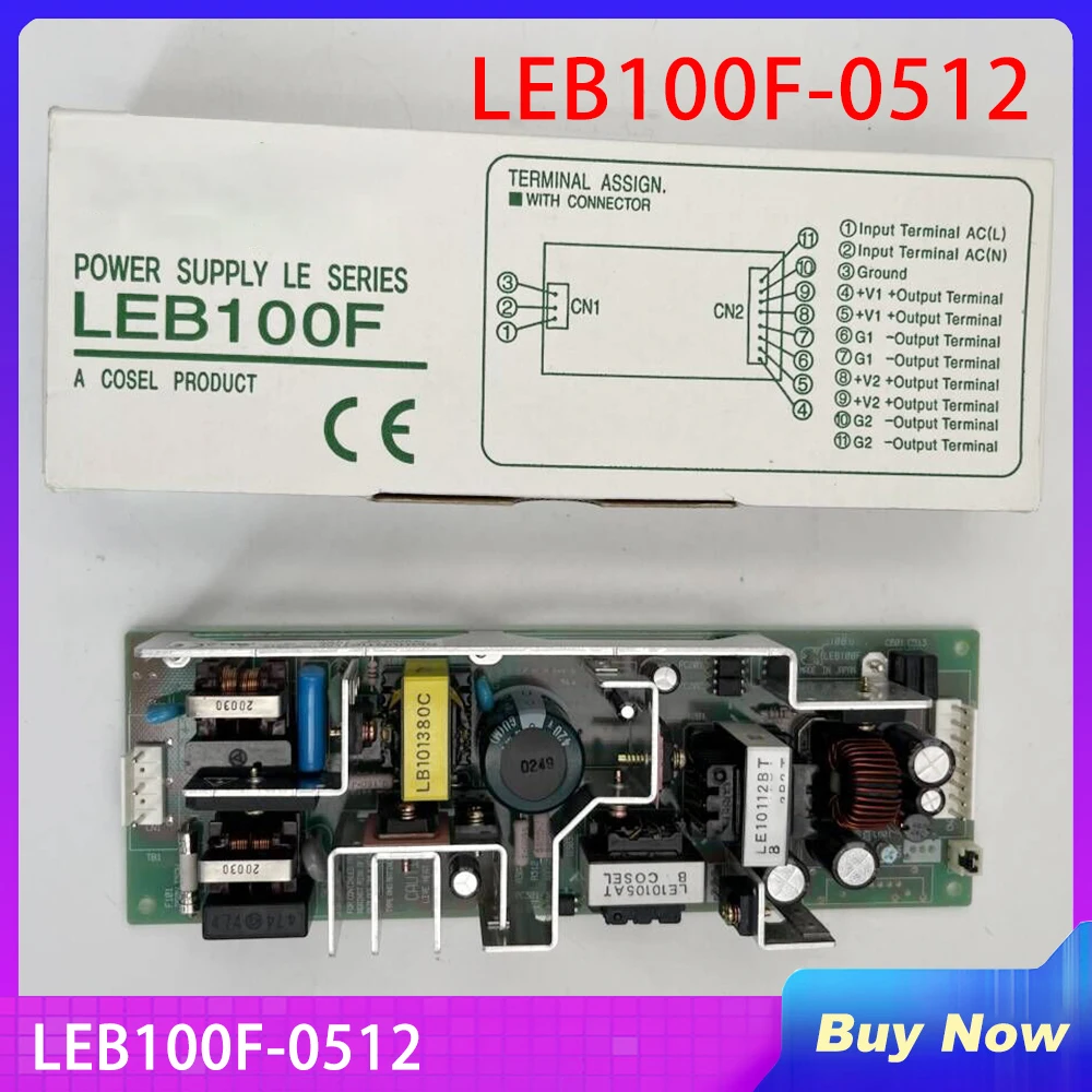 LEB100F Series 100W Switching Power Supply 50-60Hz LEB100F-0512