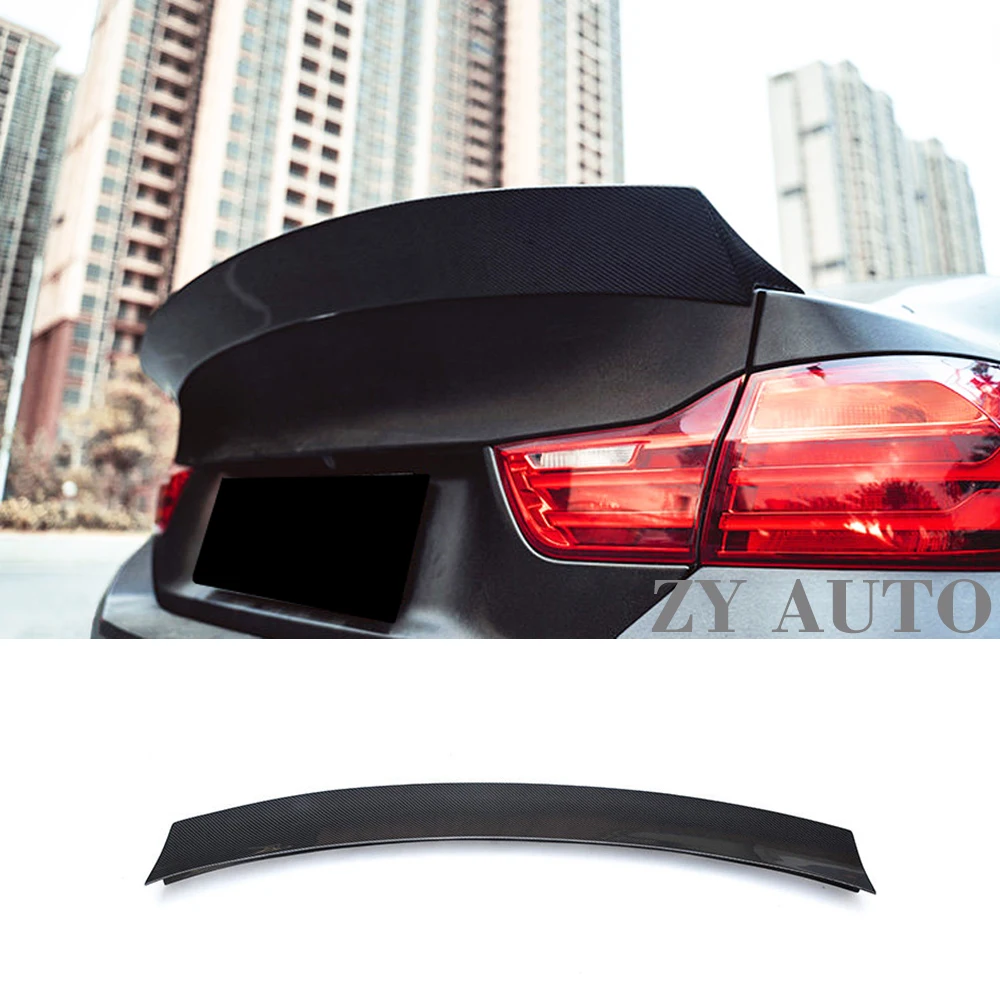For BMW F80 M3 F83 M4 2014-2020 Carbon Fiber Rear Trunk Spoiler Wing Car Exterior Modification Accessories