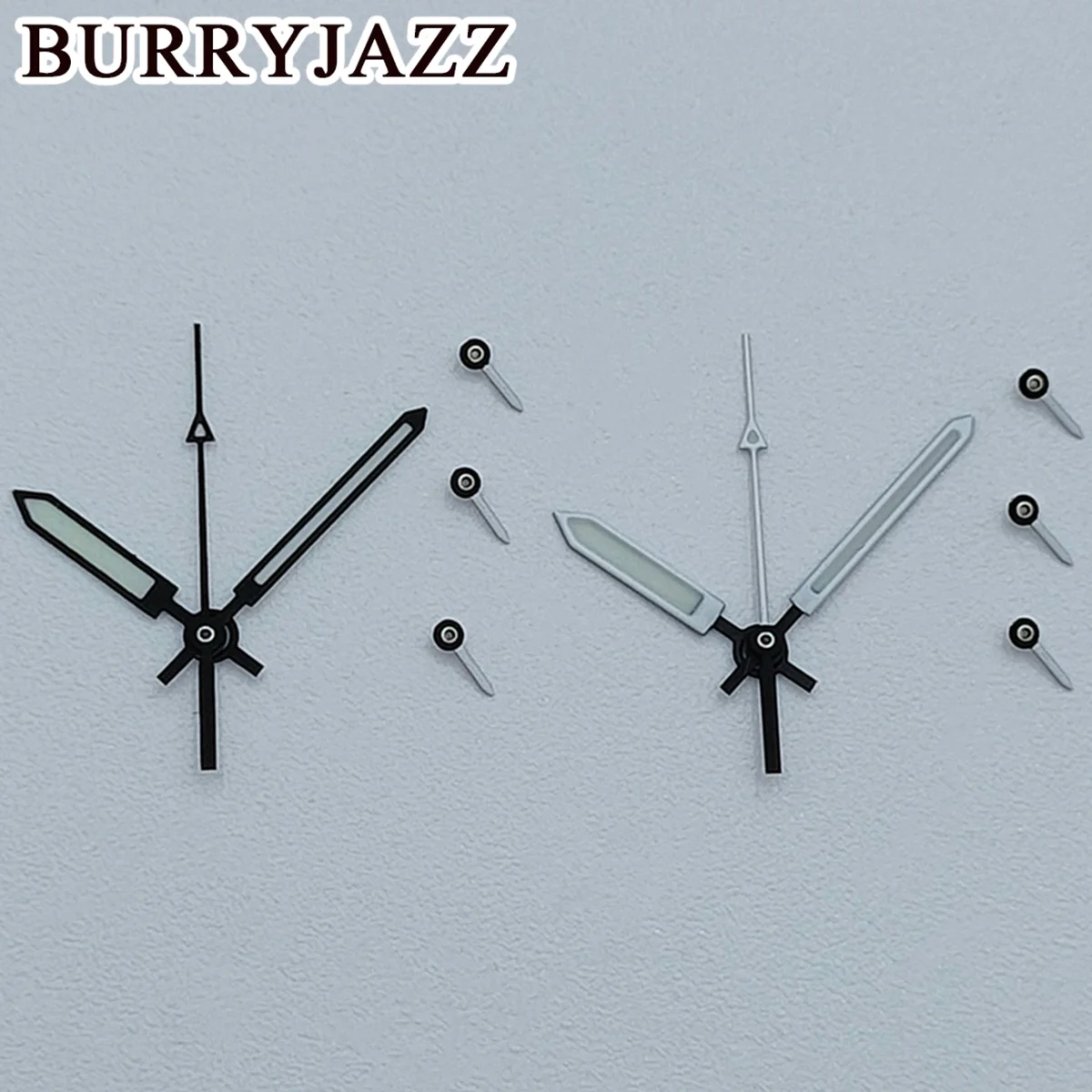 BURRYJAZZ VK63 Watch Hands Green Luminous 32.5mm Dial 6 Pointer Suitable For Quartz Movement VK63A Watch Pointer Accessories