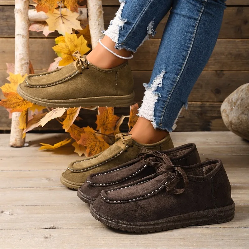 

2025 New Arrival Spring Autumn Comfortable Casual Shoes Fashion Shoes for Women Brand Flat Loafers Shoes Женская Обувь