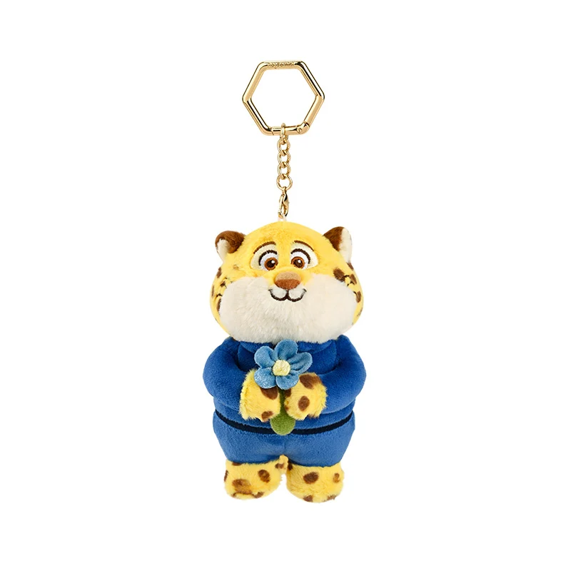 Disney Potdemiel Zootopia Pluche Pop Judy Nick Sleutelhanger Anime Cartoon Stitch Knuffels Gevulde Pop Speelgoed Tas Hanger Paar Gift