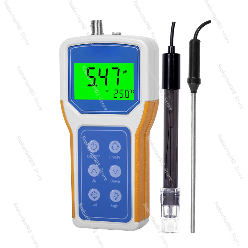 Portable PH meter acidity meter laboratory pH tester PH value detector PHB-1/4