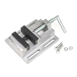 Milling Machine Pliers 3 Inch Parallel-jaw Vice Drill Press Vise Worktable Adjust Aluminum Alloy Pliers Double Track Clamping