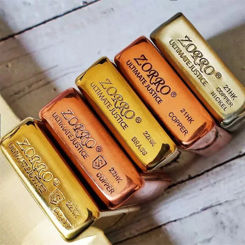 Zorro Various patterns, multiple brass Zoro 902 902s kerosene lighters, DIY carving, on-demand production - Image 3