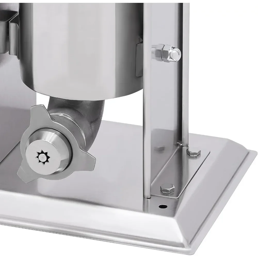 ماكينة صنع كروس يدوية سعة 5 لتر ماكينة صنع كروس التجارية من الفولاذ المقاوم للصدأ ماكينة فواكه لاتينية مع 4 فوهات